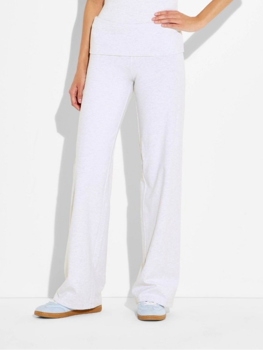 Wild Fable Heathered Gray Low Rise Pull On Lounge Pants